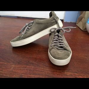 Women’s sneakers, rag & bone, green suede, size 7